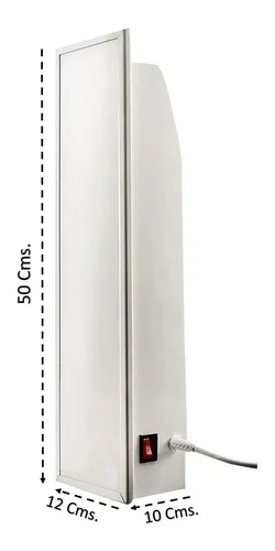 Calefactor Ceramico Foco 500 W Compac Blanco 1.381.015 86