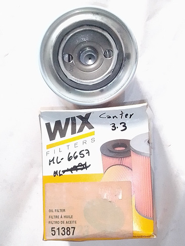 Imagen 2 de 4 de Filtro Aceite 51387 Mitsubishi Canter 3.3