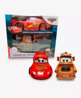 Cars Set Rayo Mcqueen & Mate Fricción Disney