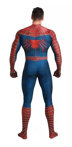 Spiderman Disfraz Spiderman Adulto Alto Cosplay