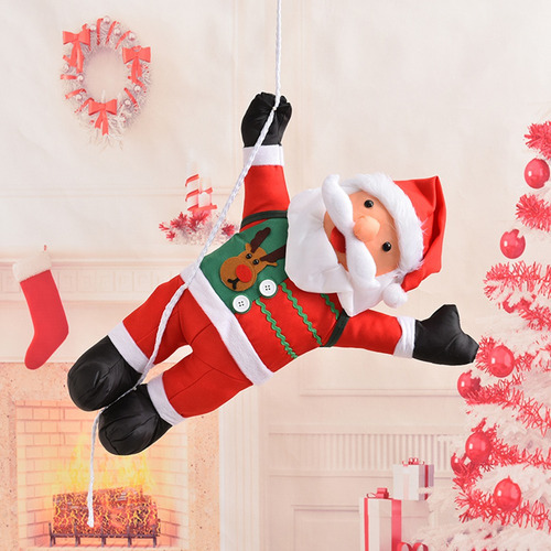 Natal Papai Noel Escada Escada Decoração De Casa De Festa De