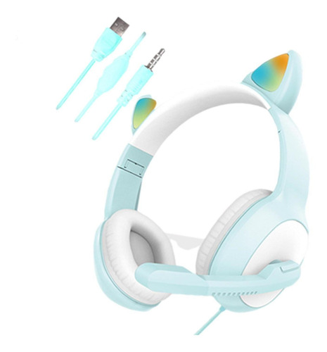 Auriculares Con Cable Con Sonido Envolvente Over Ear Cat Ear