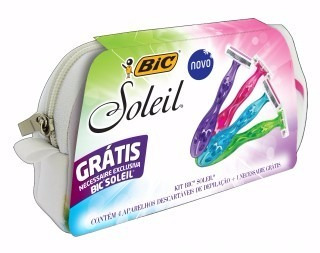 Kit 4 Aparelhos De Depilação Bic Feminino Grátis Nécessarie