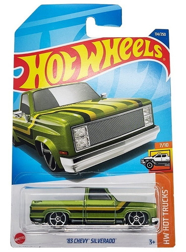 Chevy Silverado 83 Hot Wheels 7/10 (114)