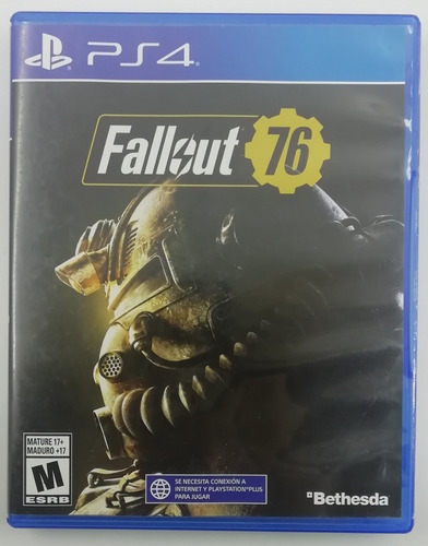 Ps4 Fallout 76 Standard Ed $449 Orig Disco Used Mikegamesmx (Usado)