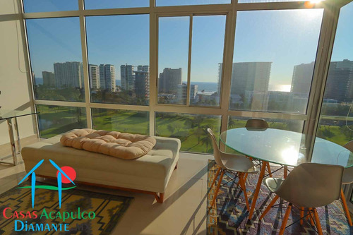 Cad Laguna Aqua 1003. En Copropiedad. Terraza Con Vista Al Campo De Golf