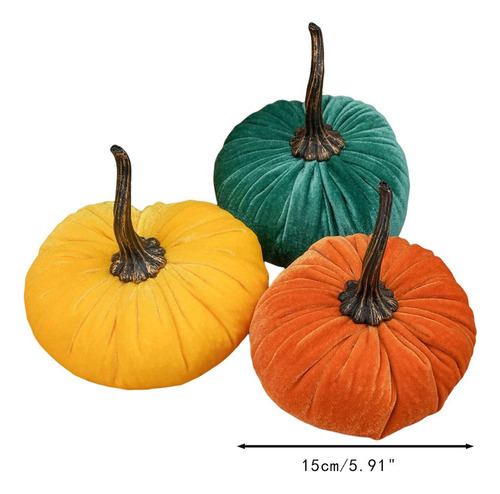 3 Calabazas De Terciopelo, Calabazas De Acción De Estilo D