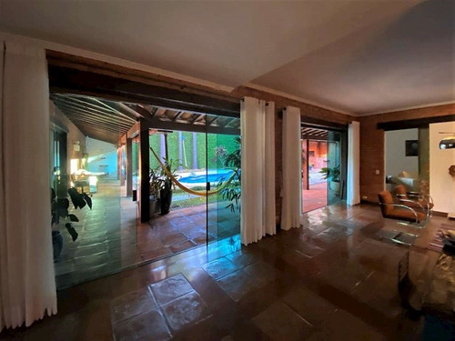 Imagem 12 de 30 de Chac. Sao Joao 3d (1ste) Casa Rustica Linda, 2 Lareiras, Piscina, Gourmet! - 1760