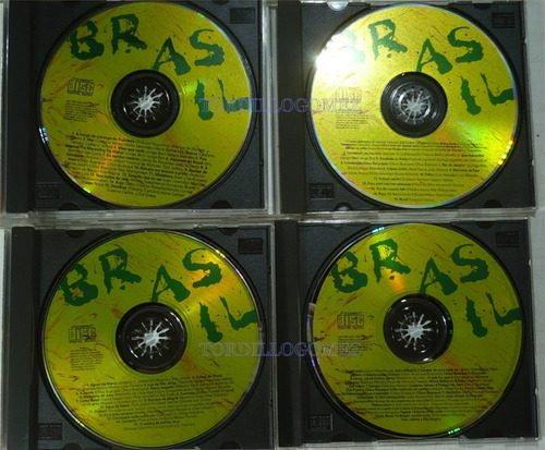 4 Cd Colección Brasil Noticias Nº 1,3,4,5. (Usado)