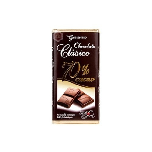 Chocolate Felfort 70% Cacao 50grs - La Golosineria