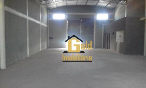 Galpão Para Alugar, 300 M² Por R$ 3.000/mês - Vila Carvalho - Ribeirão Preto/sp - Ga0083