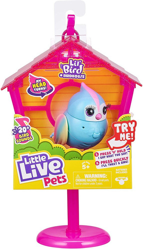 Little Live Pets Casa De Pássaros, Tuitea Arcoíris