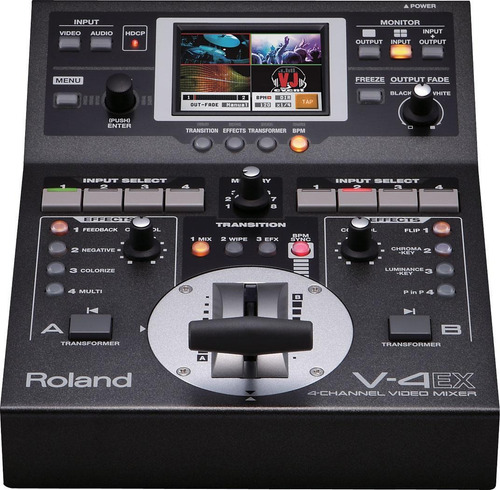 Vídeo Mixer Roland V-4ex 4 Canais