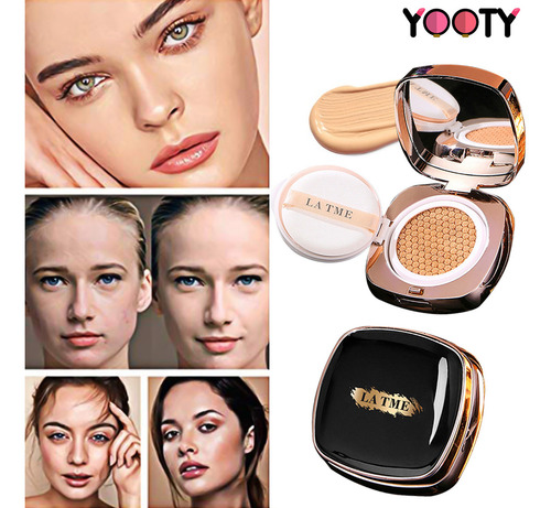2 Piezas Yooty Base De Maquillaje Fps Matte Tono Natural Blush Compacto Maquillaje Correctores Base De Maquillaje Fit Me Correcto Rubor Polvo Compacto 24g