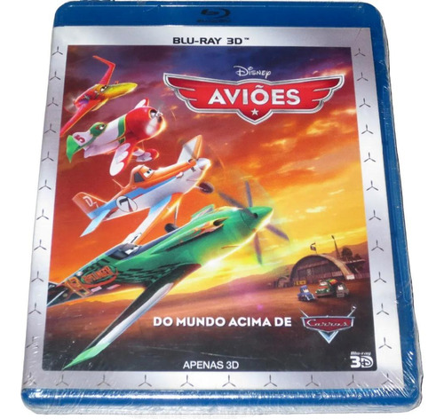 Aviões Do Mundo Acima - Blu Ray 3d