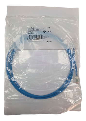 Patch Cord Utp Cat 6 Azul 7ft (2,1m) Siemon Certificado