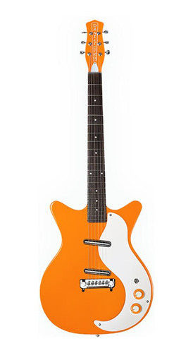 Guitarra Eléctrica Danelectro 59m Nos Orange + Funda