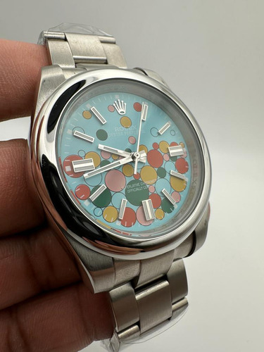 Reloj Automatico Oyster Confetti 40mm Acero Inoxidable (Reacondicionado)