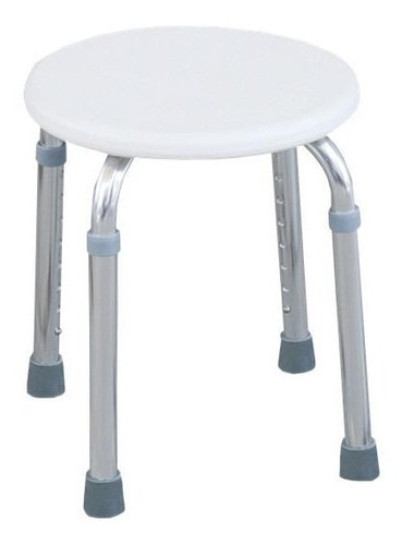 Asiento Baño/regadera Wc Altura Ajustable 38-56cm Mobicare