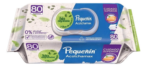 Toallitas Húmedas Para Bebé Pequeñín Acolchamax Pack 80 Un