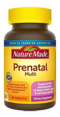 Nature Made Prenatal + Tienda Oficial