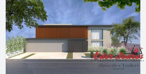 Imagem 2 de 8 de Casa Nova Moderna Na Melhor Localização Do Alphaville 1 - Es2280