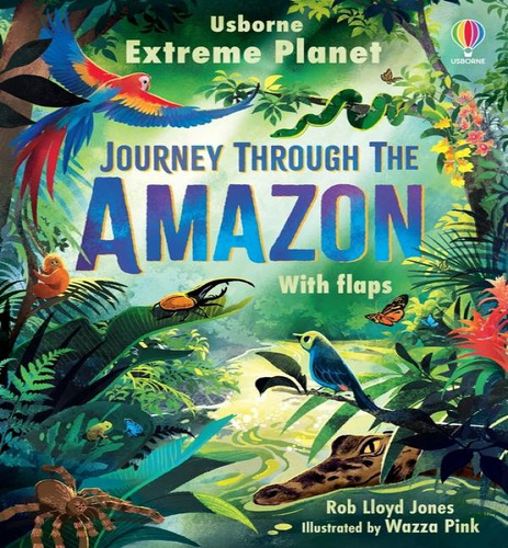 Extreme Planet Journey Through The Amazo, De Jones Rob. Editorial Usborne En Inglés, 2024