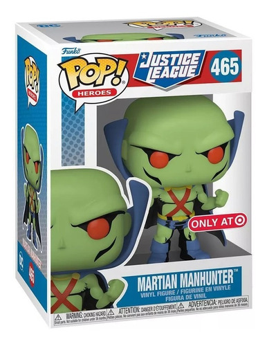 Funko Pop Heroes Figura Martian Manhunter Justice League 467