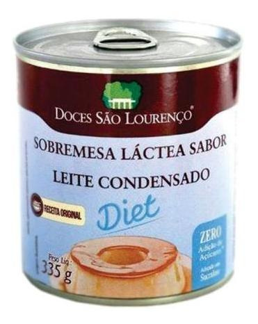 Imagem 3 de 4 de 10x Leite Condensado Diet São Lourenço 335g