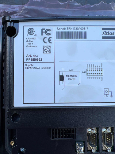 Atlas Copco Elektronikon P1900 5200 22 Mk5 Plus Gráfica