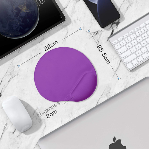 Mouse Pad Ergonómico Base, Alfombrilla De Ratón Con Soporte