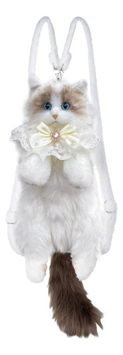 Bonita Mochila De Gato De Peluche, Mochila De Dibujos
