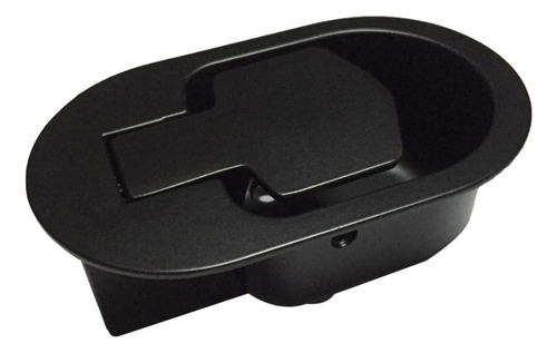 2x Sofá Reclinable / Silla De Liberación Ovalada Negro