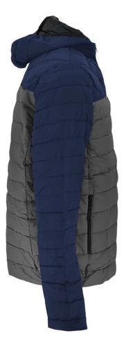 Campera Hombre Importada Inflable Con Capucha Combinada