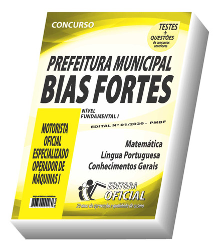 Apostila Prefeitura De Bias Fortes - Fundamental Incompleto