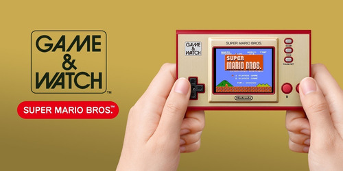 Imagen 6 de 7 de Nintendo Game & Watch Super Mario Bros. color rojo y dorado
