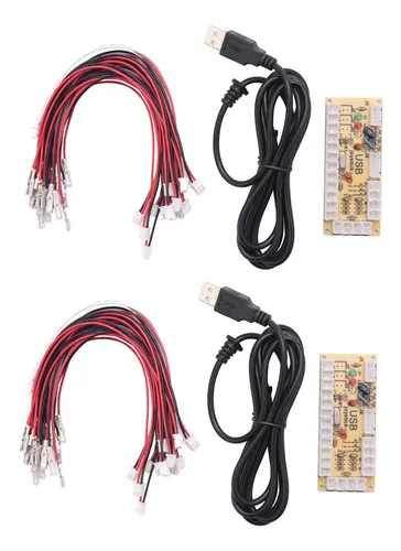 comprar Para 2x Zero Delay Arcade Game Usb Encoder Pc To Joystick