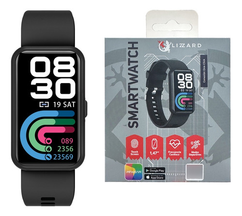 Smartwatch Xzz-sw-03/n N/rx-lizzard Reloj Inteligente
