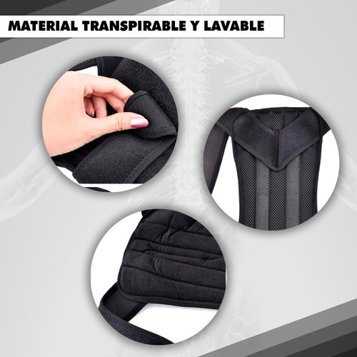 Faja Corrector De Postura Para La Espalda Soporte Lumbar