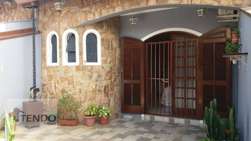 Sobrado 224 M² - Venda - 3 Dormitórios - 1 Suíte - Jardim Las Vegas - Santo André/sp - So0547
