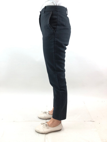 Pantalón Mango Xs Color Azul (Usado)