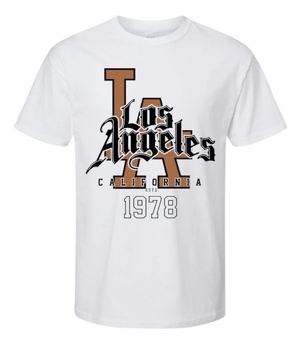 Playera Poliester Los Angeles 1a