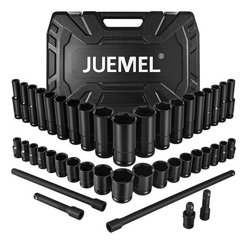 43 Piezas Juego De Llaves JUEMEL Datos Vaso De Impacto 1/2 M7030