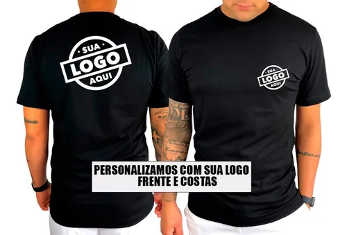 Camiseta Cole sua Arte Aqui - Personalizada - Logo Uniforme