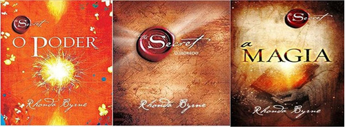 Kit 3 Livros Rhonda Byrne Segredo + Magia + Poder