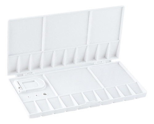 - Paleta De Acuarela De 25 Rejillas, Paleta De Pintura