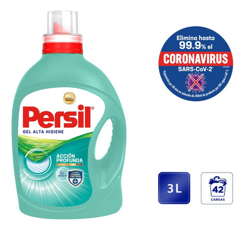 Detergente Líquido Persil Alta Higiene 3l