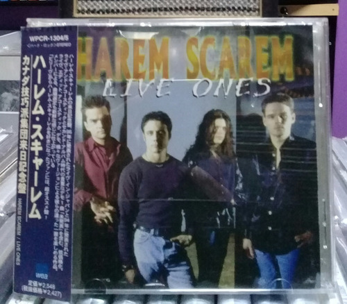 Harem Scarem- Live Ones. Cd Doble Japan C/obi. 