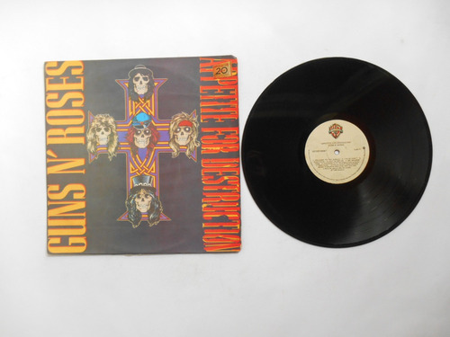 Lp Vinilo Guns,n Roses Apetite For Destruction Colombia 1989