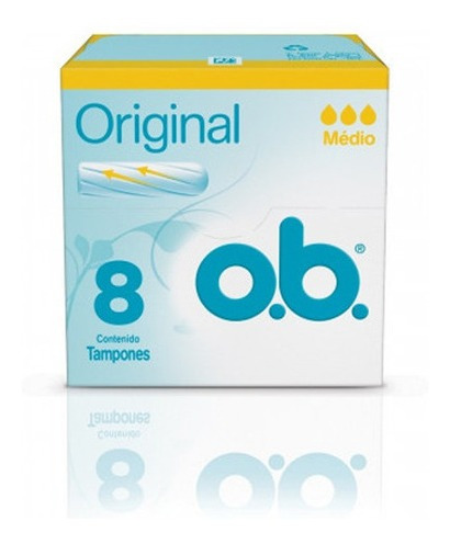 Tampon Ob Medio 8u